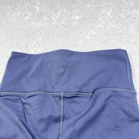 Lululemon Leggings Womens Size 6 Dazed Reveal Vortex Mesh Fabric Yoga Athleisure - Picture 9 of 11
